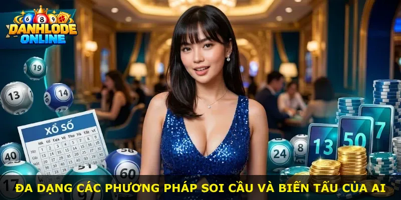Đa dạng các phương pháp soi cầu và biến tấu của AI